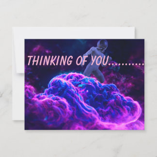 Carte Postale Espace Cute