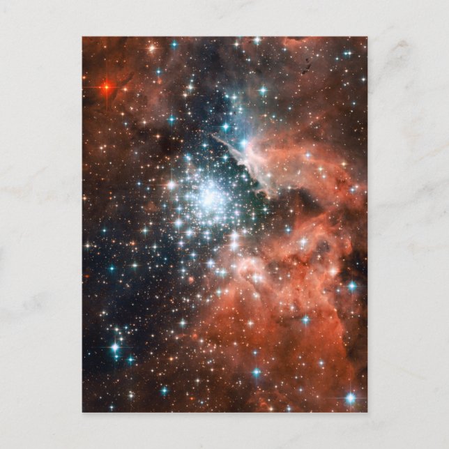 Carte Postale Espace de cluster géant Nebula Star (Devant)