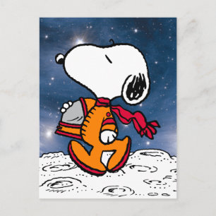 Carte Postale ESPACE   Snoopy
