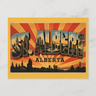 Carte Postale Espace vert historique de St. Albert en Alberta