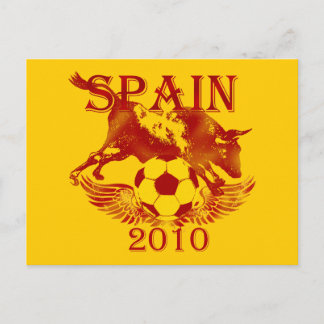 Carte Postale Espagne 2010 amoureux de football football España 