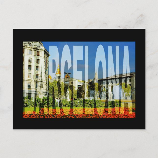 Carte Postale espagne BARCELONE (Devant)