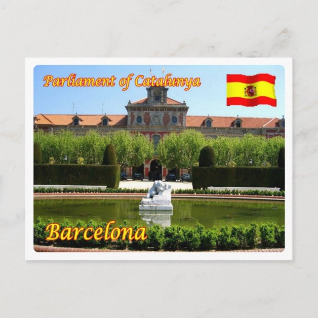 Carte Postale Espagne - Barcelone - Parlement de Catalogne - (Devant)