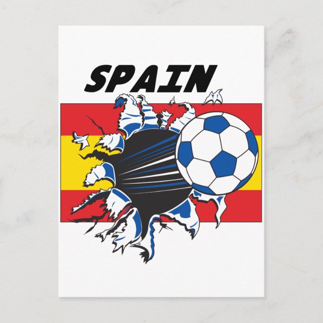 Carte Postale Espagne Fan Merch (Devant)