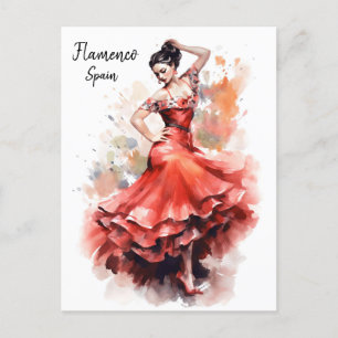 Carte postale Espagne Flamenco Dance - World of Da