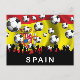 Carte Postale Espagne Football