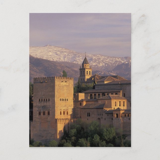 Carte Postale Espagne, Grenade, Andalousie L'Alhambra, 2 (Devant)