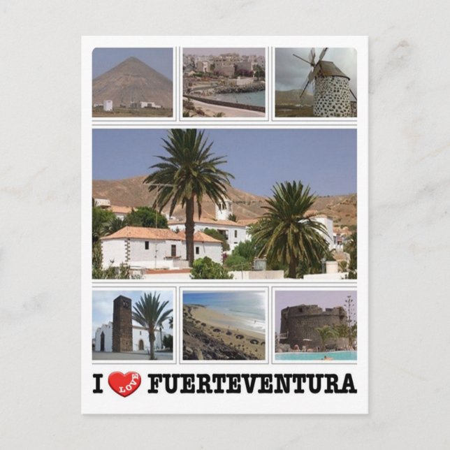 Carte Postale Espagne - Îles Canaries - Fuerteventura - (Devant)