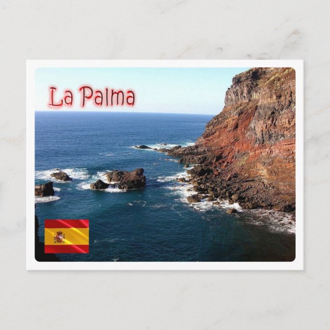 Carte Postale Espagne - Îles Canaries - La Palma - (Devant)