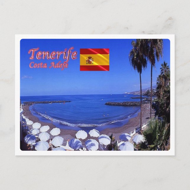 Carte Postale Espagne - Îles Canaries - Tenerife - I Love - (Devant)