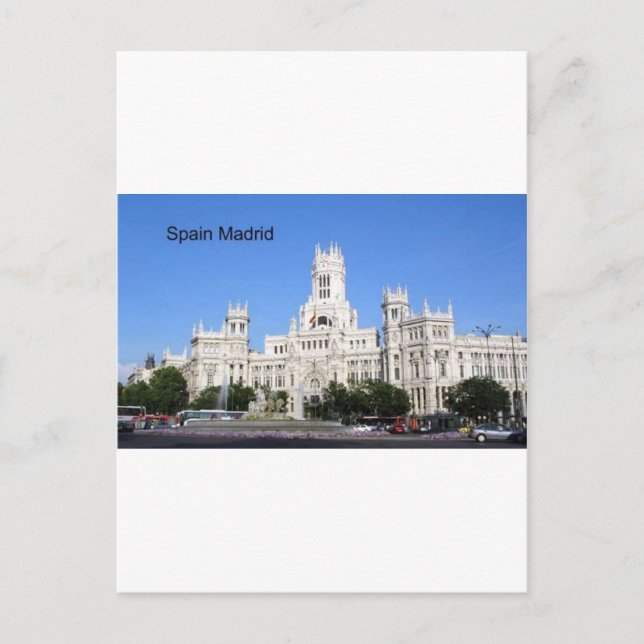 Carte Postale Espagne, Madrid City Hall Plaza de Cibeles (St.K. (Devant)