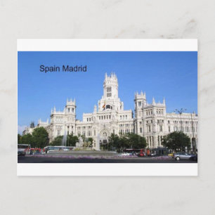 Carte Postale Espagne, Madrid City Hall Plaza de Cibeles (St.K.