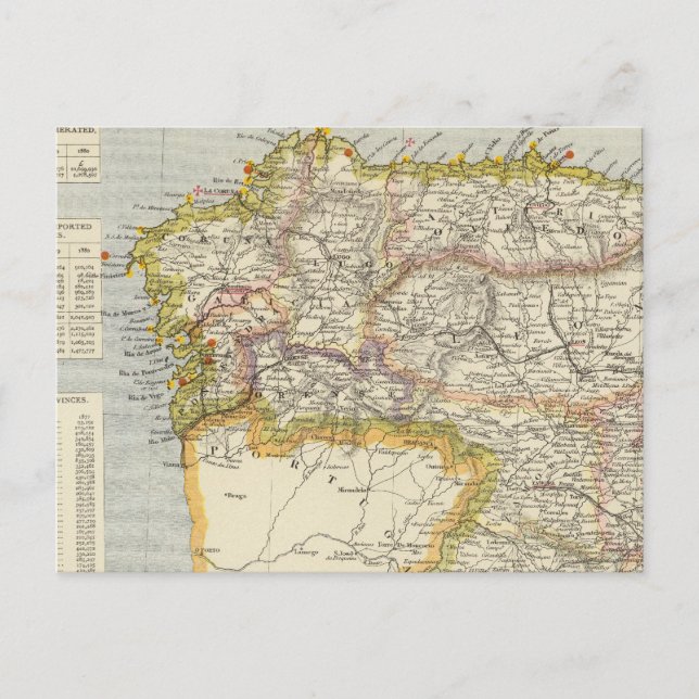 Carte Postale Espagne, Portugal 7 (Devant)