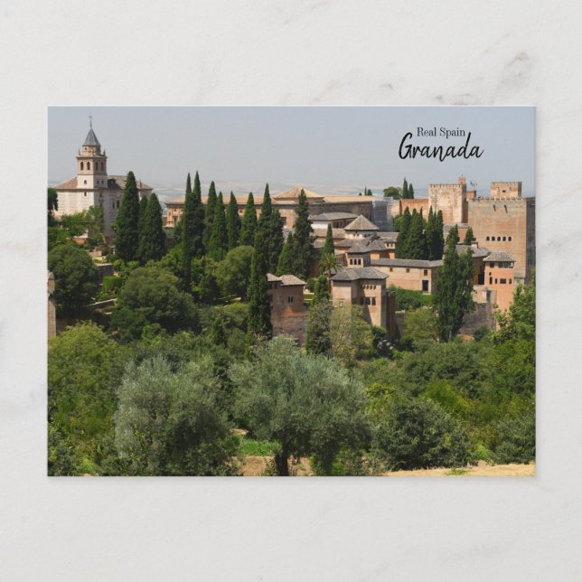 Carte Postale Espagne réelle - Grenade (Devant)