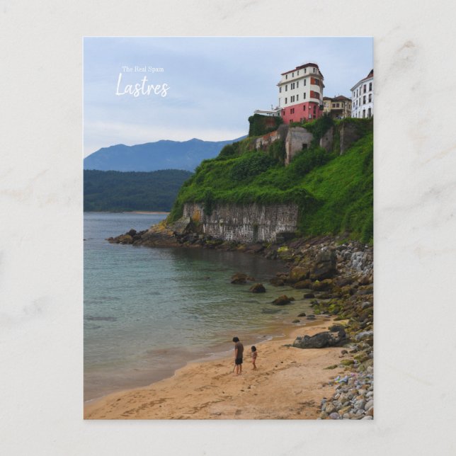 Carte Postale Espagne réelle - Lastres (Devant)