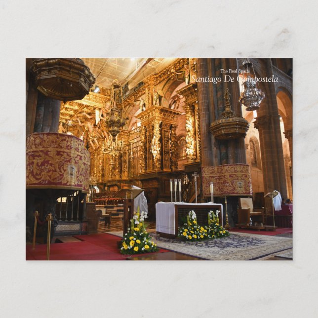 Carte Postale Espagne - Saint-Jacques de Compostelle (Devant)