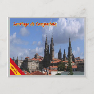 Carte Postale Espagne - Saint Jacques de Compostelle -