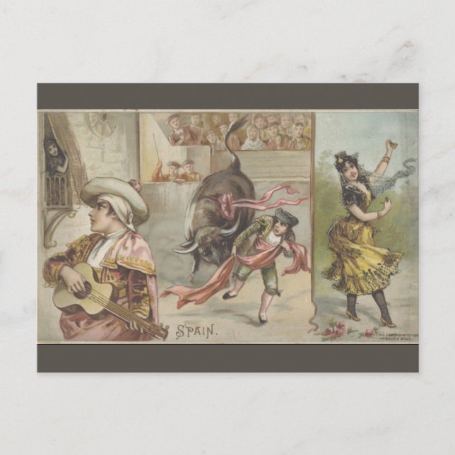 Carte Postale Espagne vintage (Devant)