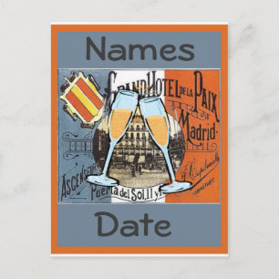 Carte postale Espagne Voyage, modifier le texte