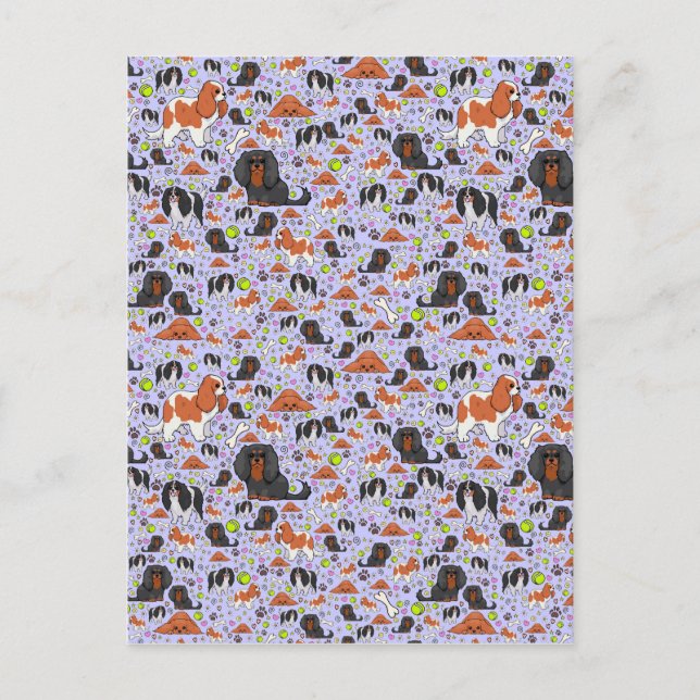 Carte Postale Espagnols en pourpre (Devant)