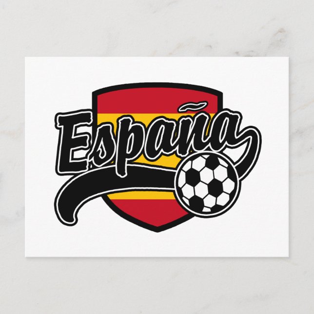 Carte Postale Espana Soccer (Devant)