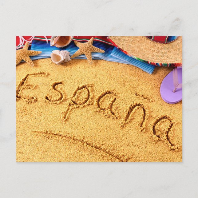 Carte postale España Spain Beach (Devant)