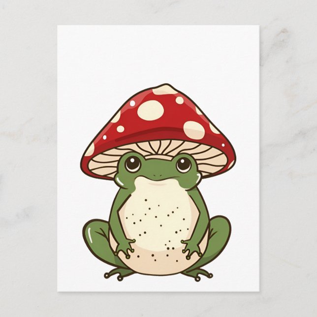 Carte Postale Espèce de grenouille géante (Devant)