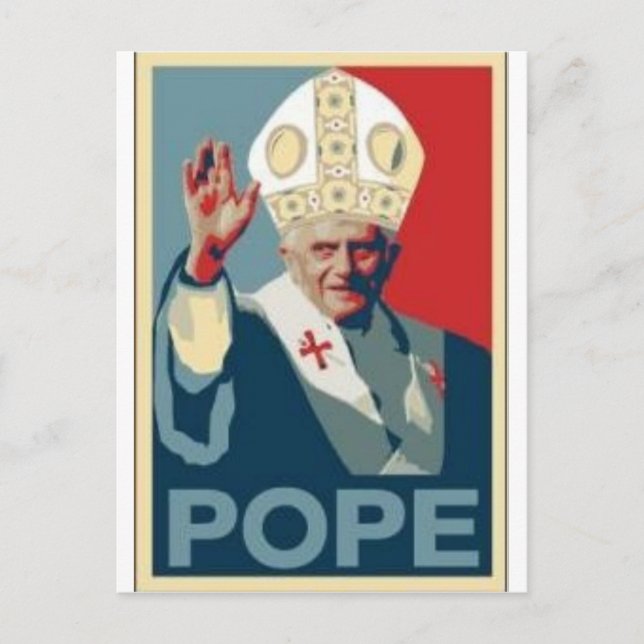 CARTE POSTALE ESPÈRE PAPE (Devant)