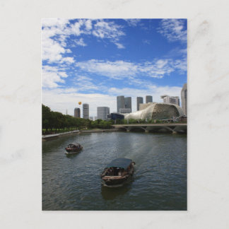 Carte Postale Esplanade Singapour