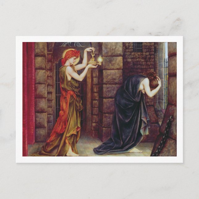 Carte Postale Espoir dans la prison de Despair (huile sur toile) (Devant)