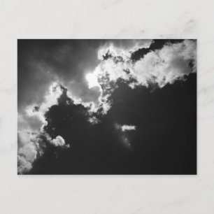 Carte Postale Espoir dans le bon côté des nuages.