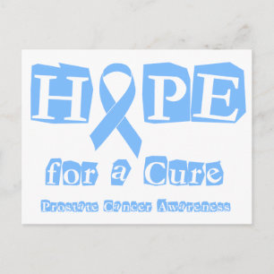 Carte Postale Espoir d'une guérison - Cancer de la prostate
