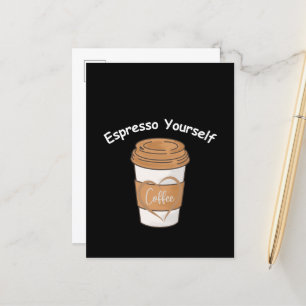 Carte Postale Espresso Vous-Même Louveur De Café
