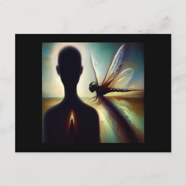 Carte Postale Esprit Animal Dragonfly 1 (Devant)