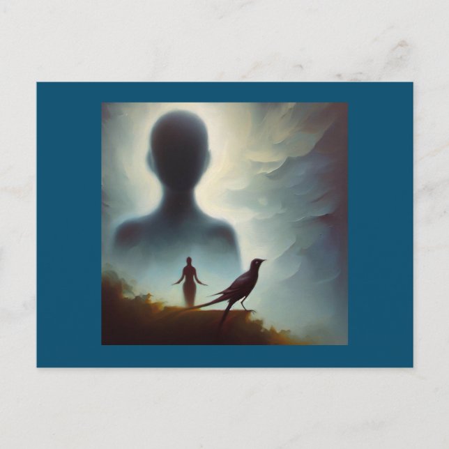 Carte Postale Esprit animal Moqueur 1 (Devant)