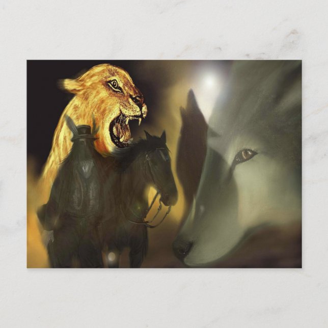 Carte Postale Esprit d'Amérique (Devant)