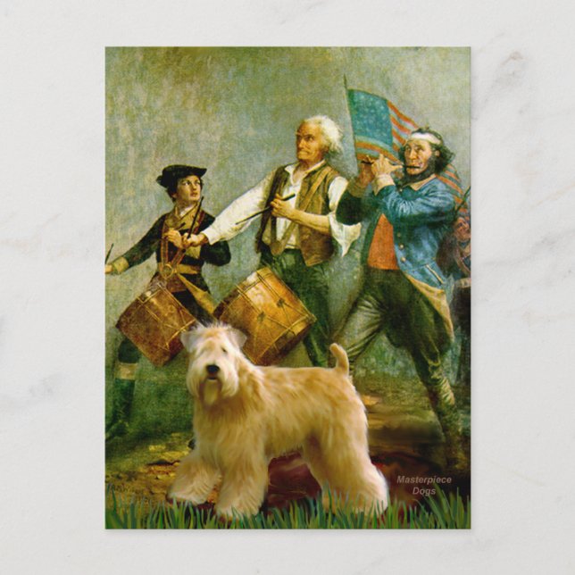 Carte Postale Esprit de 76 - Wheaten Terrier 2B (Devant)