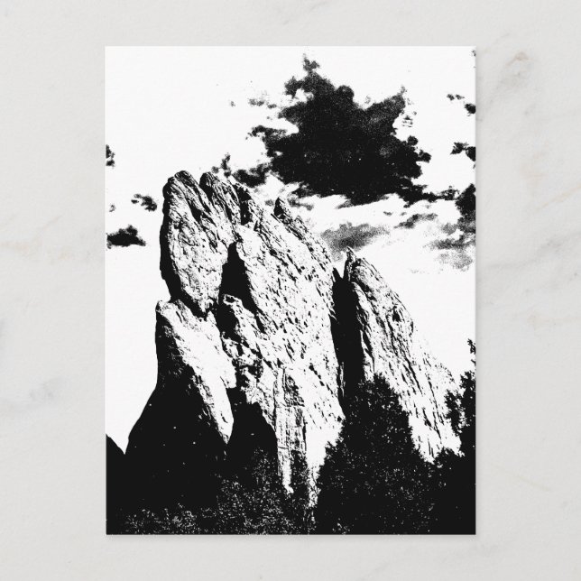 Carte Postale esprit de la montagne  (Devant)