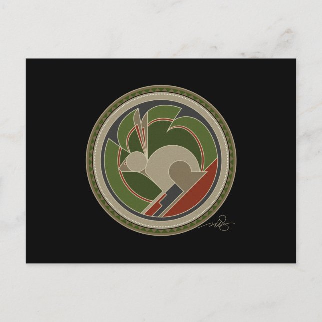 Carte Postale Esprit De Lapin (Devant)