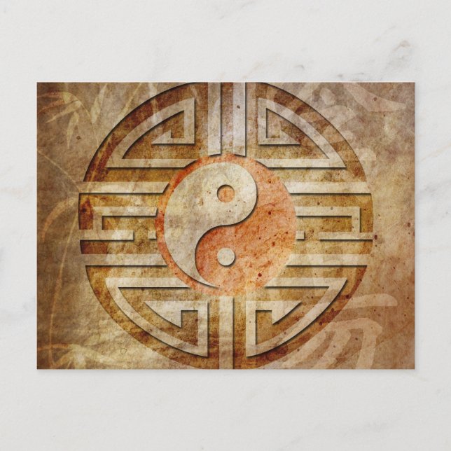 Carte Postale Esprit De Yin & Yang (Devant)