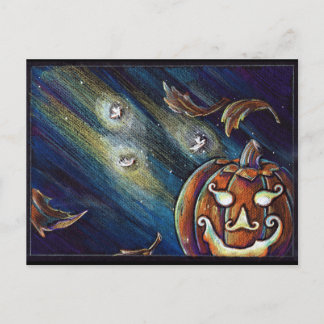 Carte Postale Esprit d'Halloween