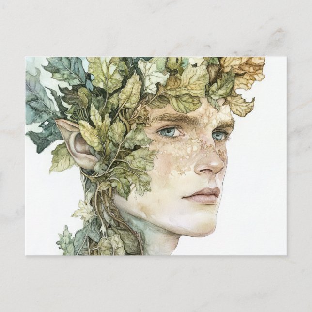 Carte Postale Esprit forestier (Devant)