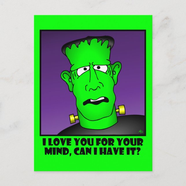 CARTE POSTALE ESPRIT FRANKENSTEIN 2 (Devant)