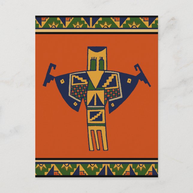 Carte Postale Esprit shaman sud-ouest (Devant)