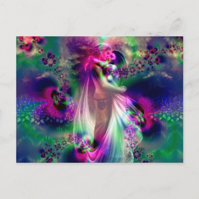 Carte Postale Esprits d'Amour et de Romance (Devant)