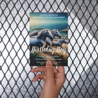 Carte Postale Esprits vifs : un troupeau au galop