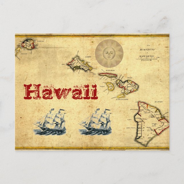 Carte Postale Essai d'Hawaï (Devant)