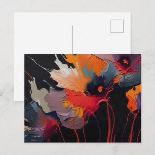 Carte Postale Essence du jardin I – Expression nocturne
