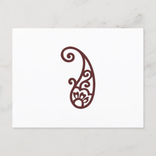 Carte Postale Essentiels de mariage élégants   Été et toute l'an