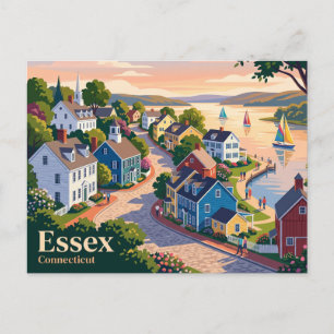 Carte Postale Essex, Connecticut, États-Unis